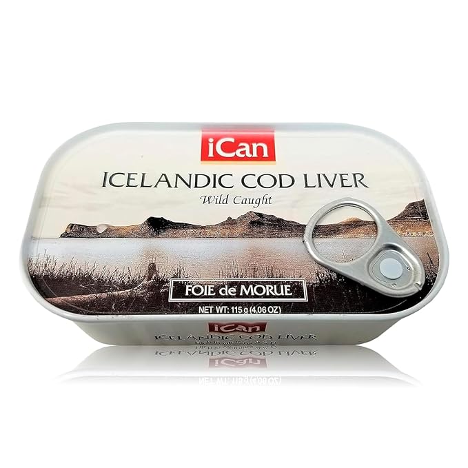Wild Cod Liver Canned From Iceland – Viral Retail